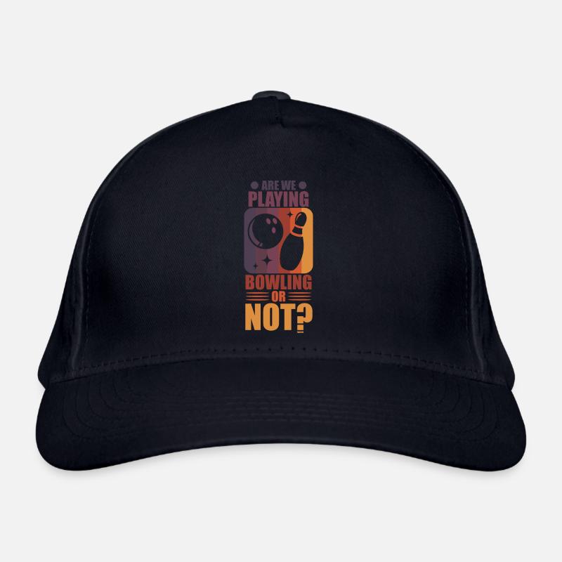 Bowlen wir oder nicht? Bio-Baseballkappe
