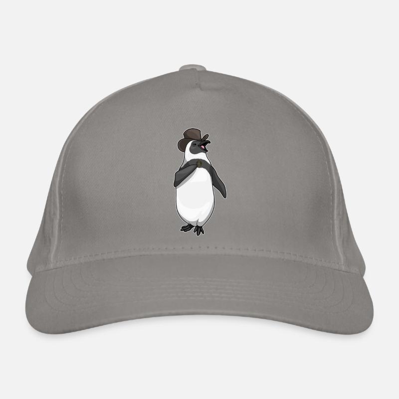 Pinguin Bräutigam Ehering Hochzeit Bio-Baseballkappe