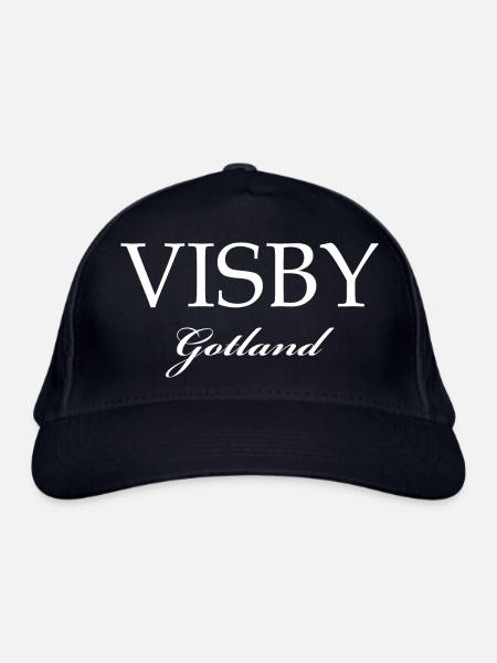 VISBY Gotland - Bio-Baseballkappe - Navy