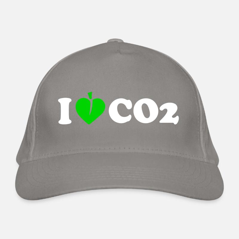 I love co2 Bio-Baseballkappe