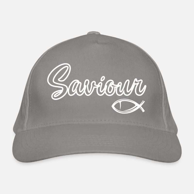 Saviour – Christian Organic Baseball Cap