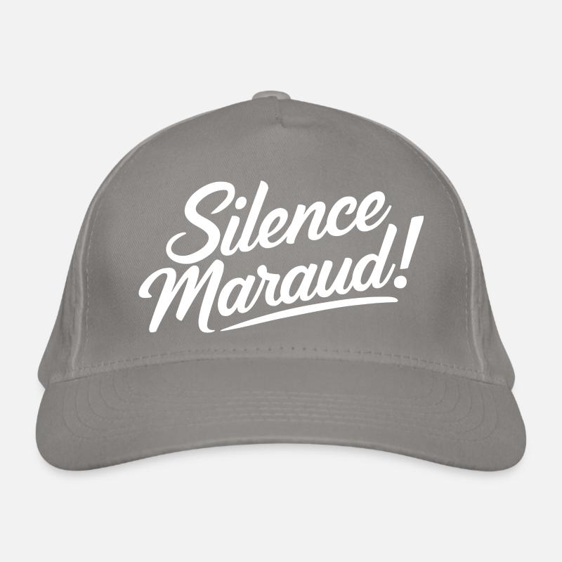 Silence maraud ! Casquette classique bio