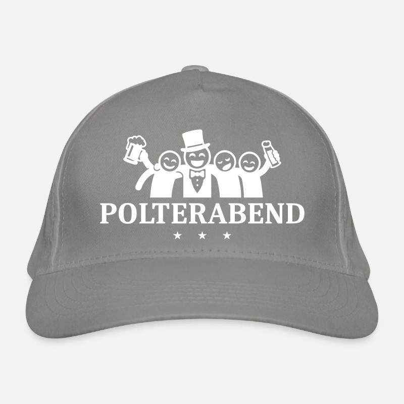 Polterabend Junggesellen Bio-Baseballkappe
