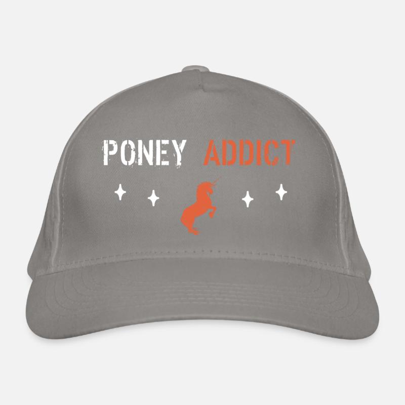 Poney addict Casquette classique bio
