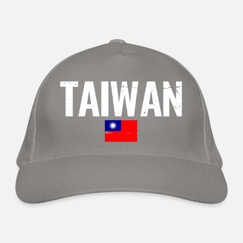 Taiwan Taiwanese Flag Taiwanese Organic Baseball Cap
