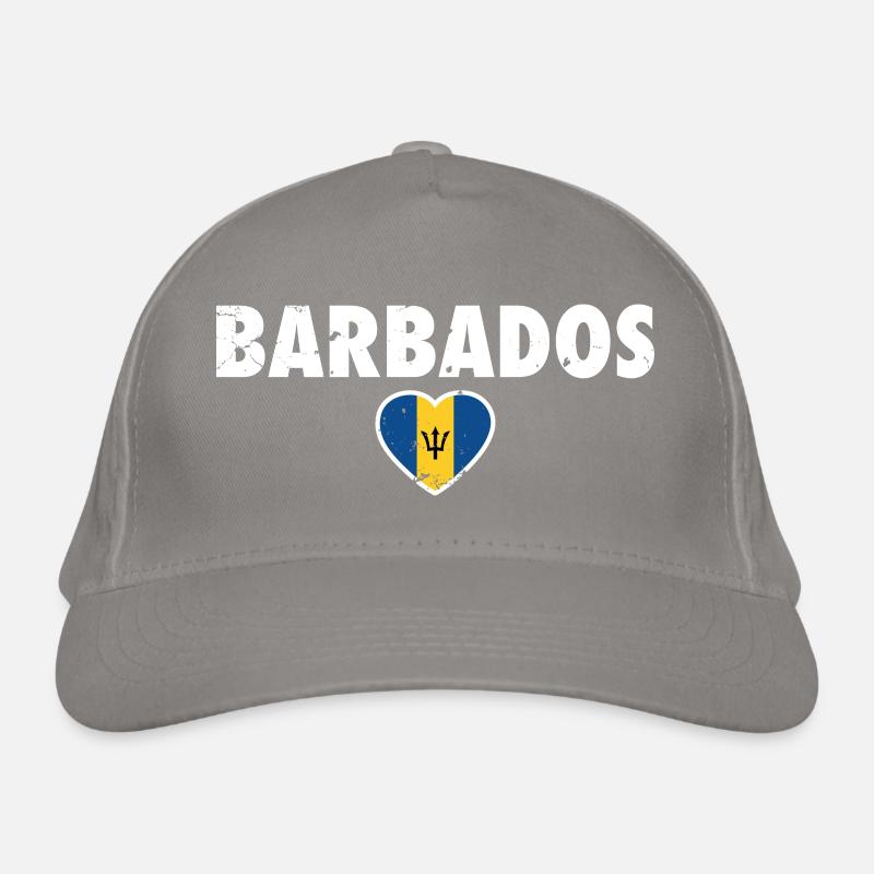 Barbade Barbade Drapeau Barbadien Casquette classique bio