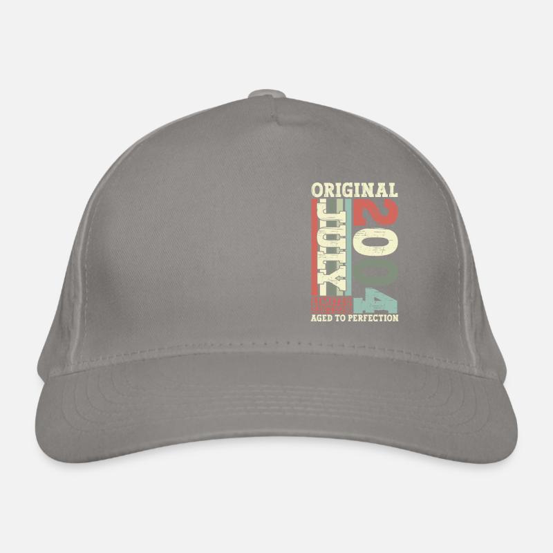 July 2004 Vintage Birthday Gift Organic Baseball Cap