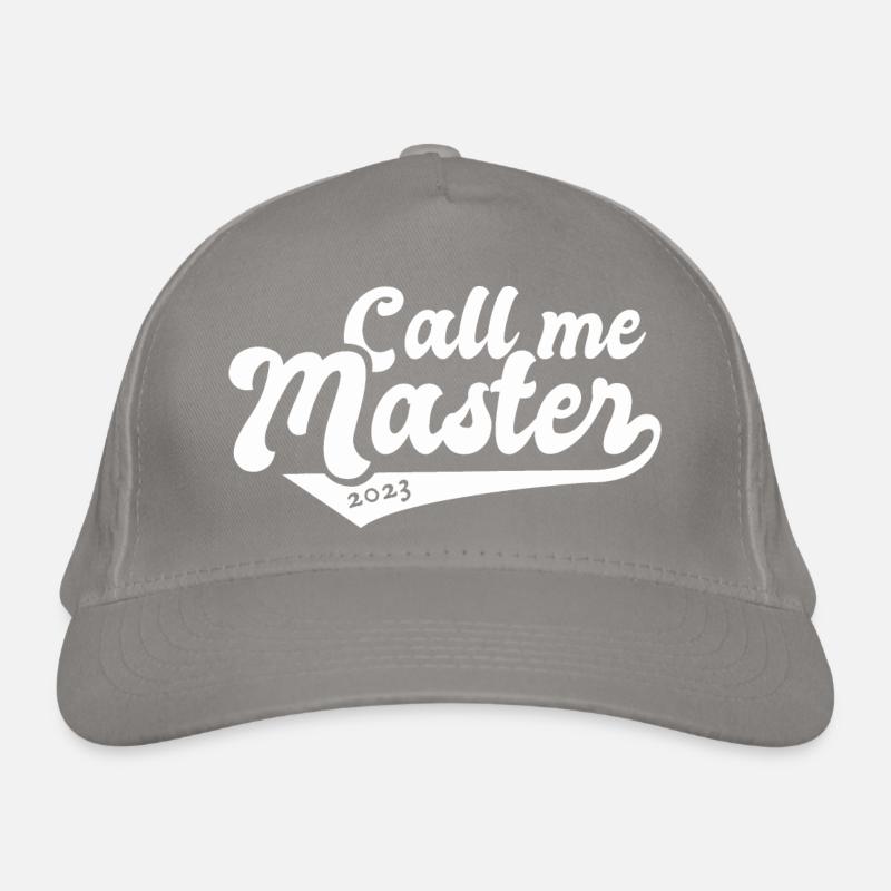 Master 2023 Graduation Graduation Uni Organic Baseball Cap