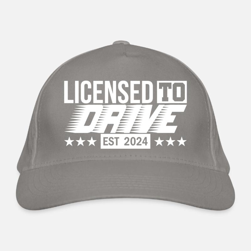 Permis de conduire 2024 Test de conduite Test de conduite Casquette classique bio