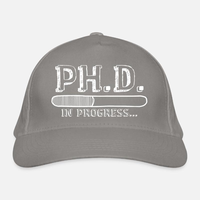 Ph.D. in Bearbeitung, PhD Doktorat Graduiertengrad Bio-Baseballkappe