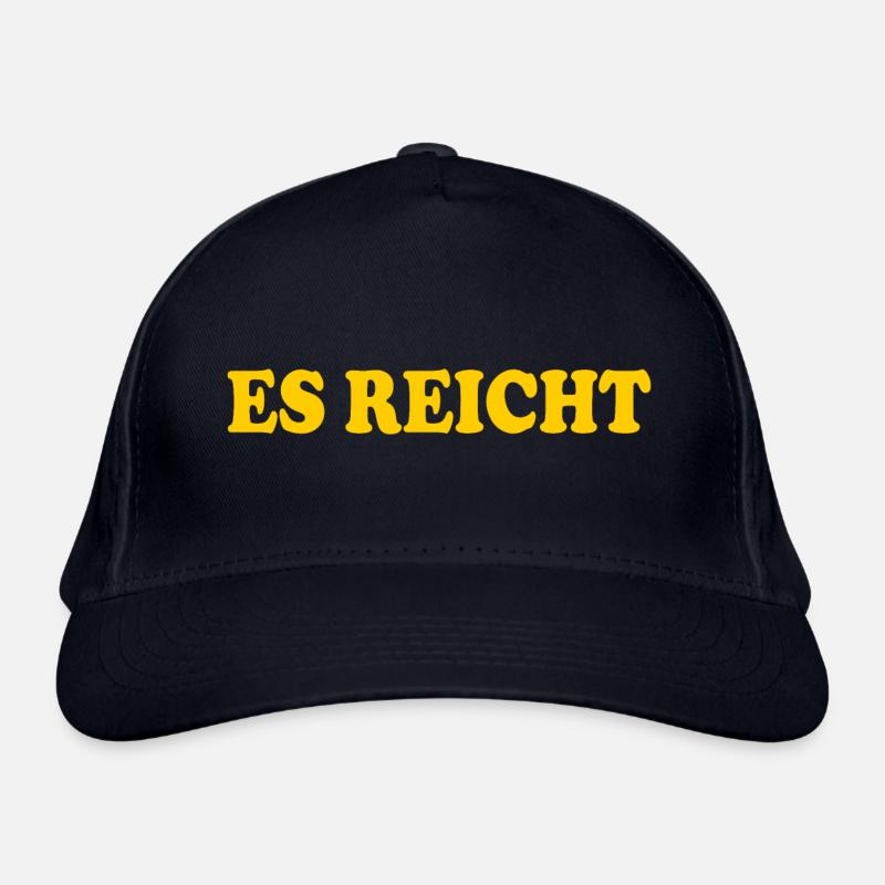 Es reicht Bio-Baseballkappe