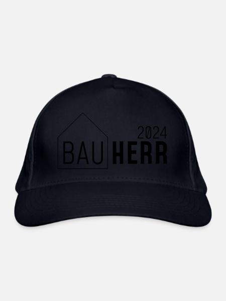 Bauherr - Bio-Baseballkappe - Navy