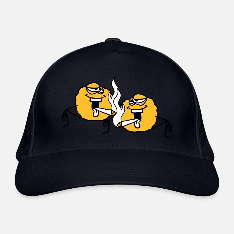 Kiffen kiffer stoned h Casquette classique bio