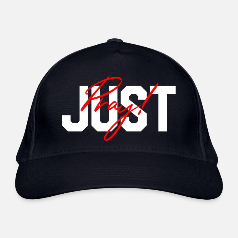Christliche Sprüche Bio-Baseballkappe