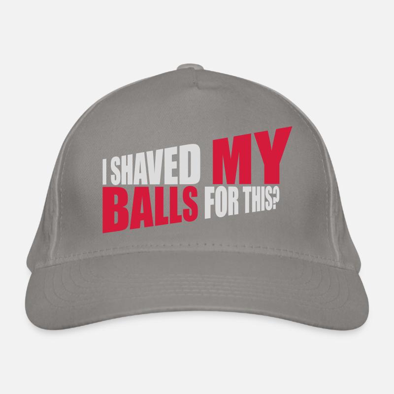 Je me suis rasé les couilles Casquette classique bio