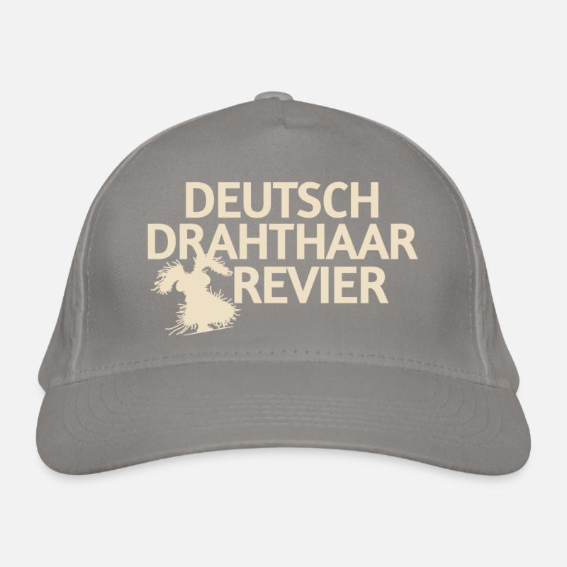 Deutsch Drahthaar Bio-Baseballkappe