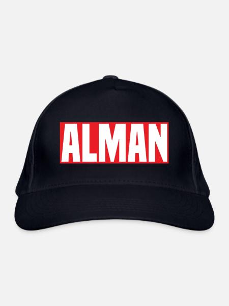 Alman - Bio-Baseballkappe - Navy
