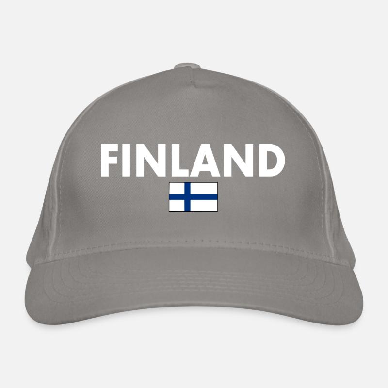Finland Organic Baseball Cap