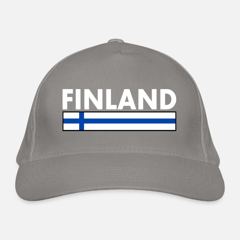 Finland Organic Baseball Cap