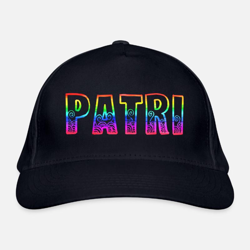 patri rs regenbogen Bio-Baseballkappe