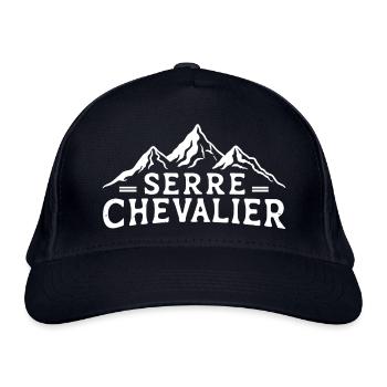 Serre chevalier - Casquette classique bio - marine - Devant