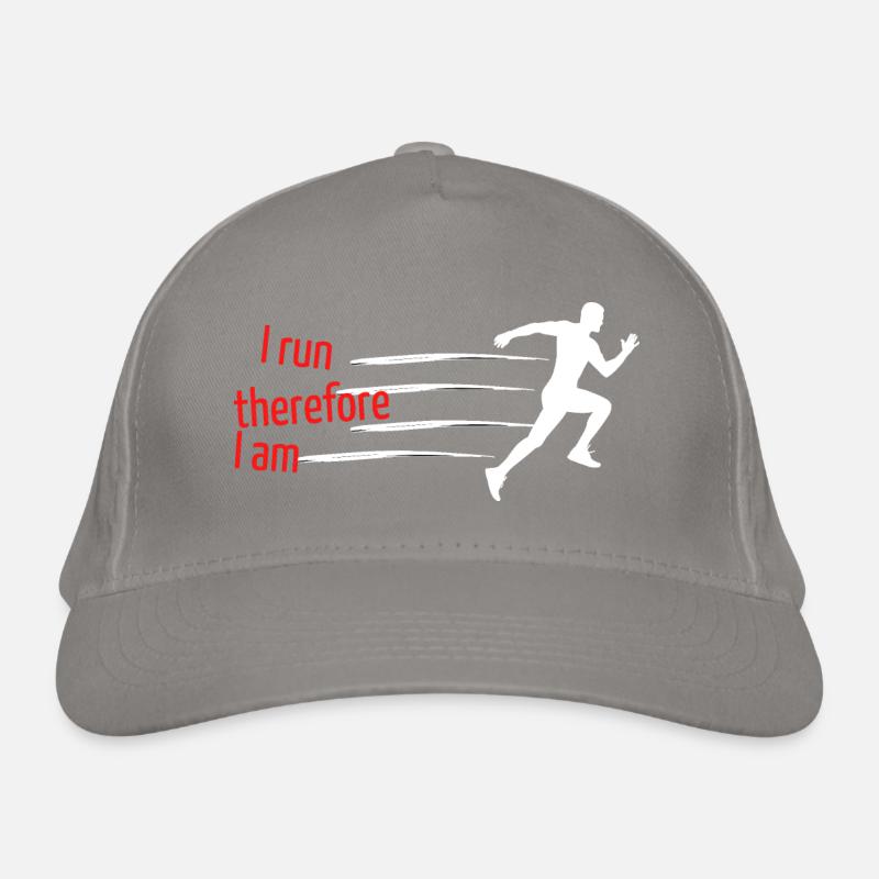 Je cours donc je suis Casquette classique bio