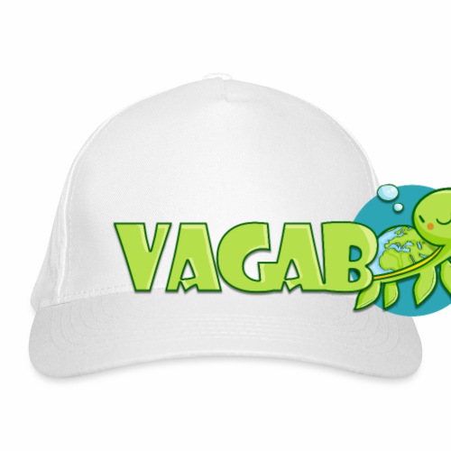 Vagabond Turtle full logo - Ekologisk basebollkeps