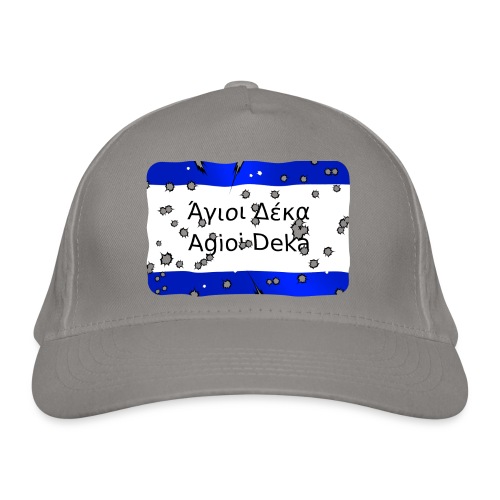 agioi deka - Bio-Baseballkappe