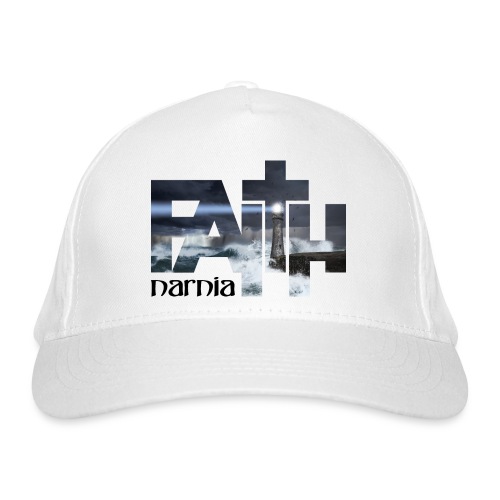 Narnia - Faith Mask - White - Organic Baseball Cap