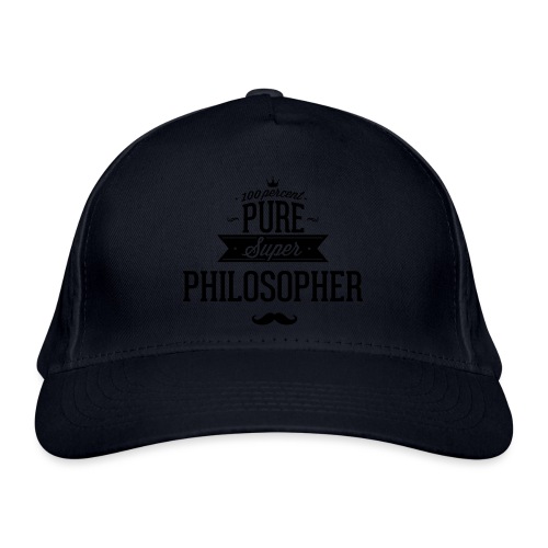 100 Prozent Philosoph - Bio-Baseballkappe
