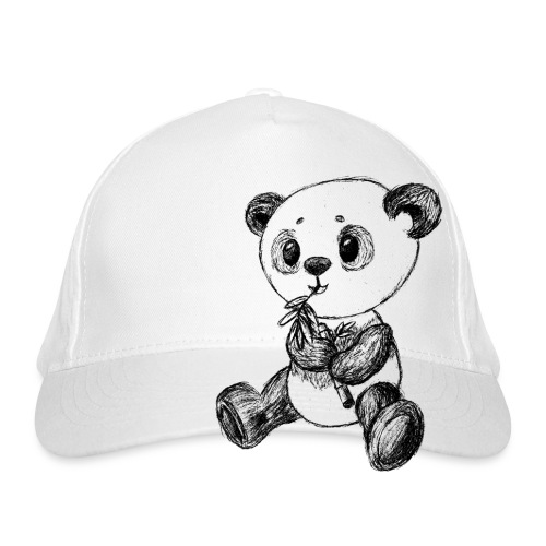 Panda Karhu musta scribblesirii - Ekologinen baseball-lippis