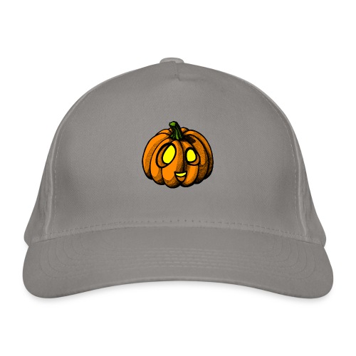 Pumpkin Halloween scribblesirii - Ekologiczna czapka bejsbolówka