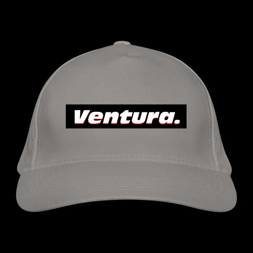 Ventura Black Logo - Biologische baseballpet