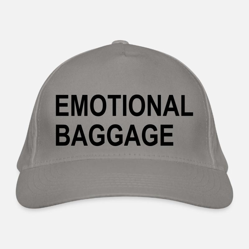 emotional baggage Organic Baseball Cap