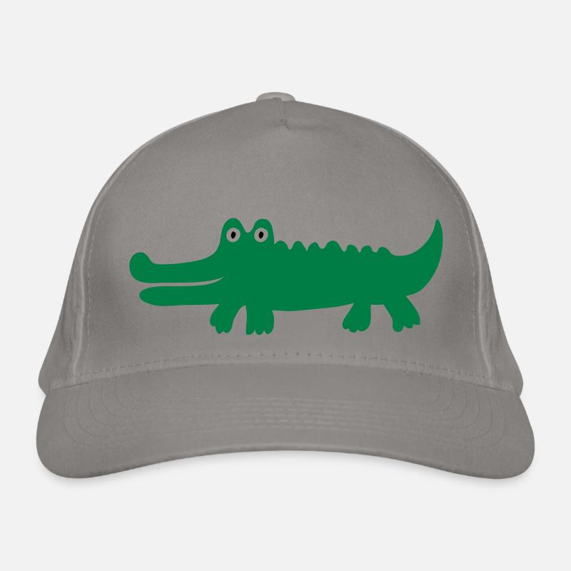 crocodile Organic Baseball Cap