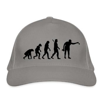 Evolution Boule - Bio-Baseballkappe - Hellgrau - Vorne