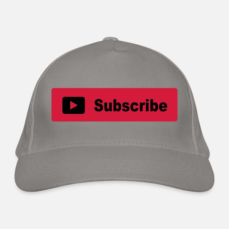 Subscribe Button Bio-Baseballkappe