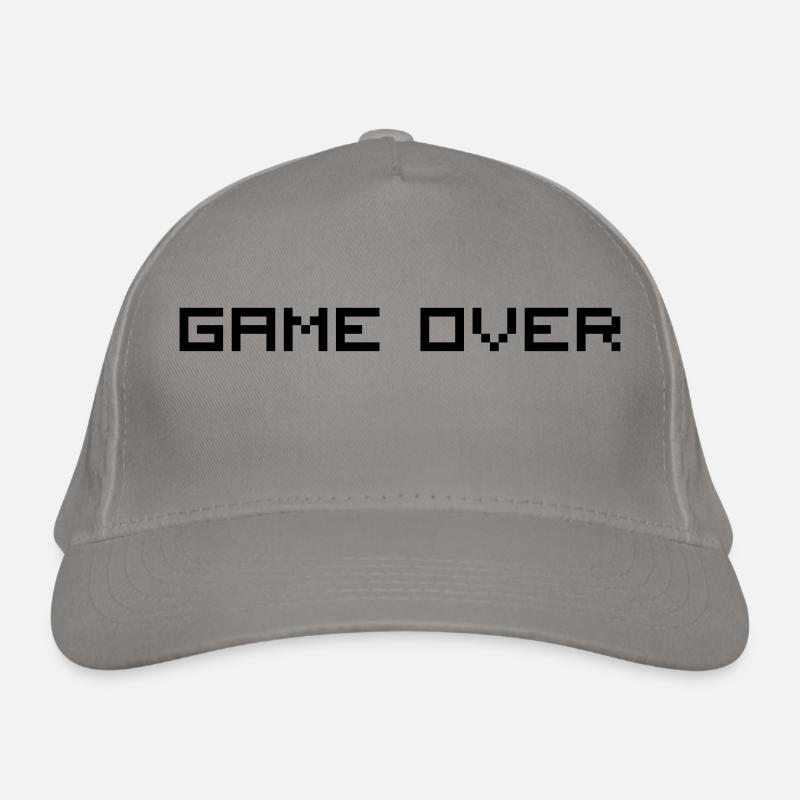 Game Over Casquette classique bio