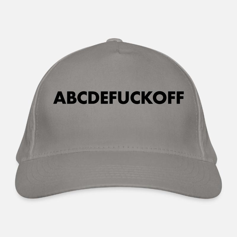 abcdefuckoff Casquette classique bio