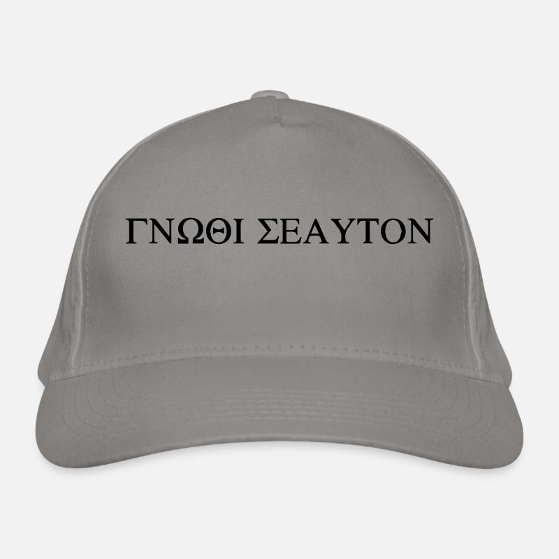 gnothi seauton Bio-Baseballkappe