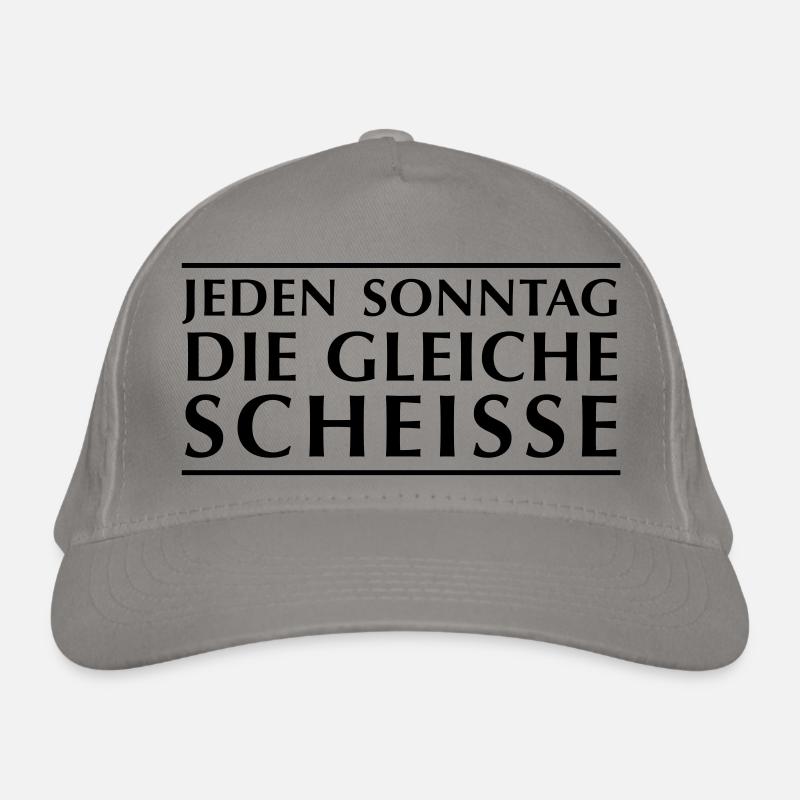 Chaque dimanche, la même merde Casquette classique bio