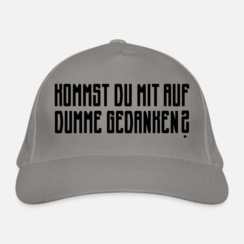 Dumme Gedanken Bio-Baseballkappe