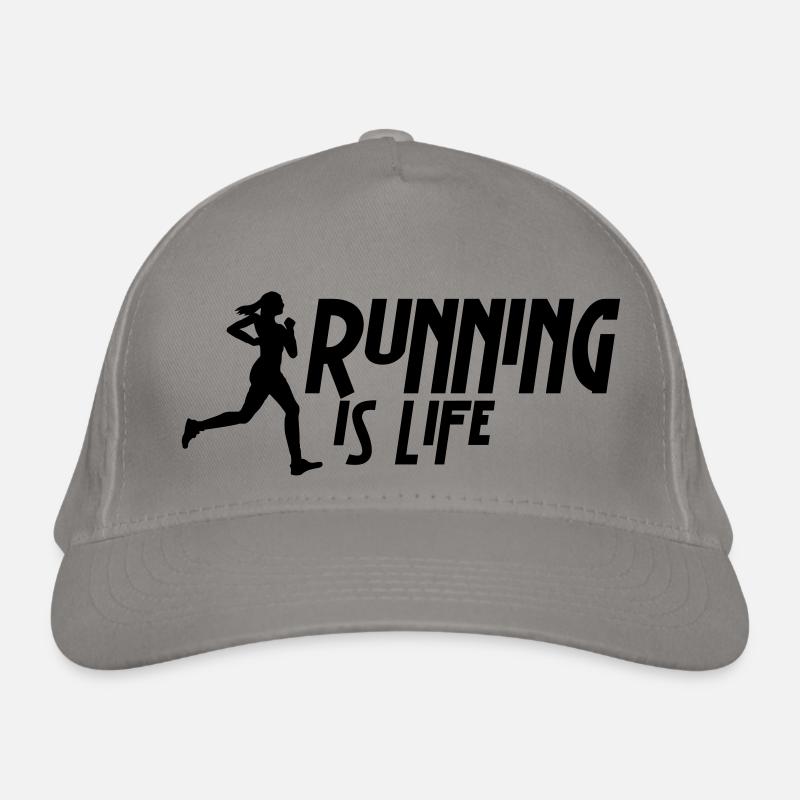 running is life female i 1c Casquette classique bio
