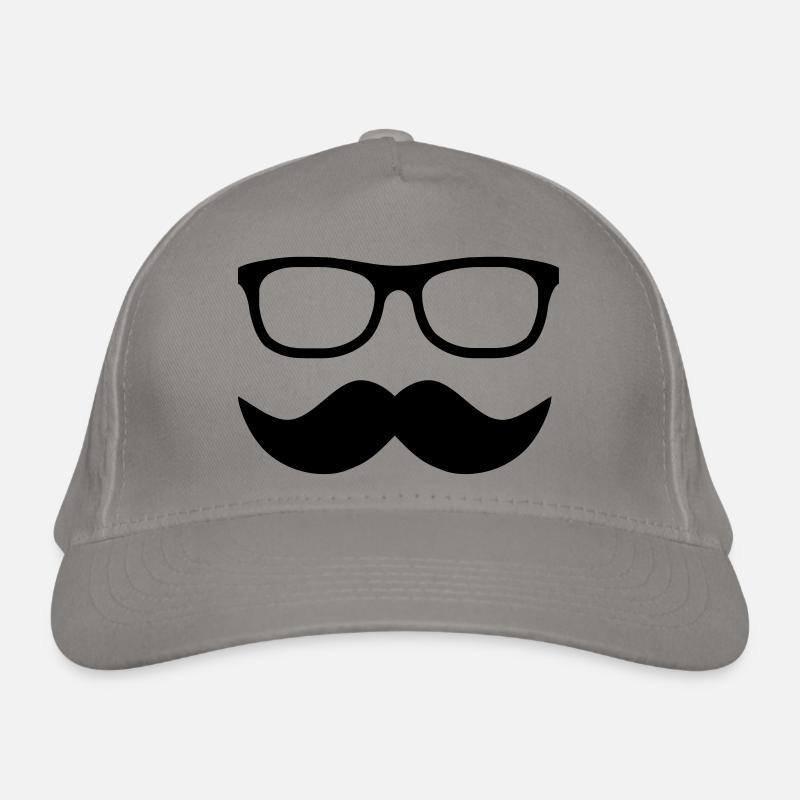 Mustache Organic Baseball Cap