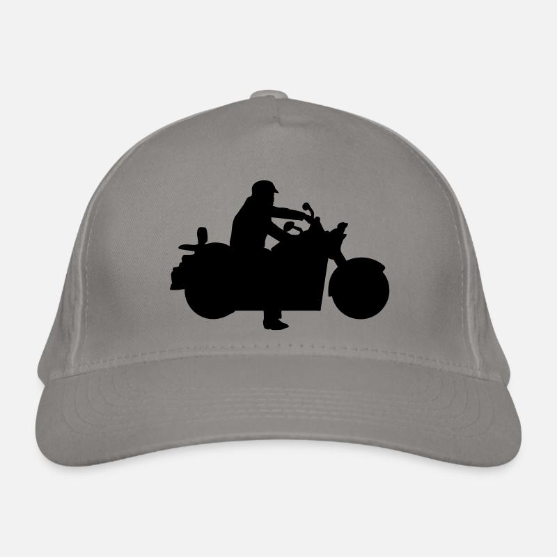 faire de la moto Casquette classique bio