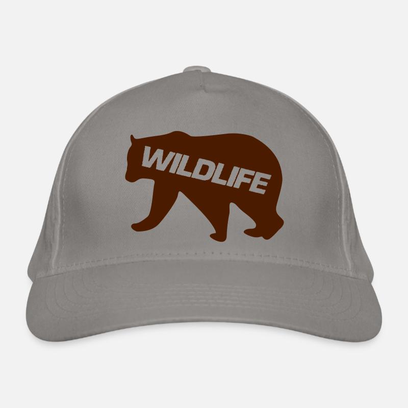 Faune et ours Casquette classique bio