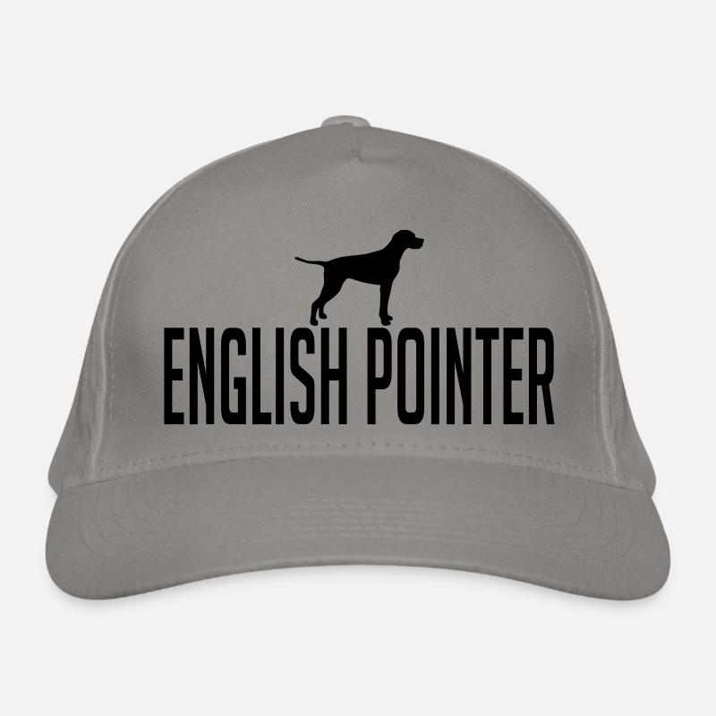 ENGLISH POINTER dog Organic Baseball Cap