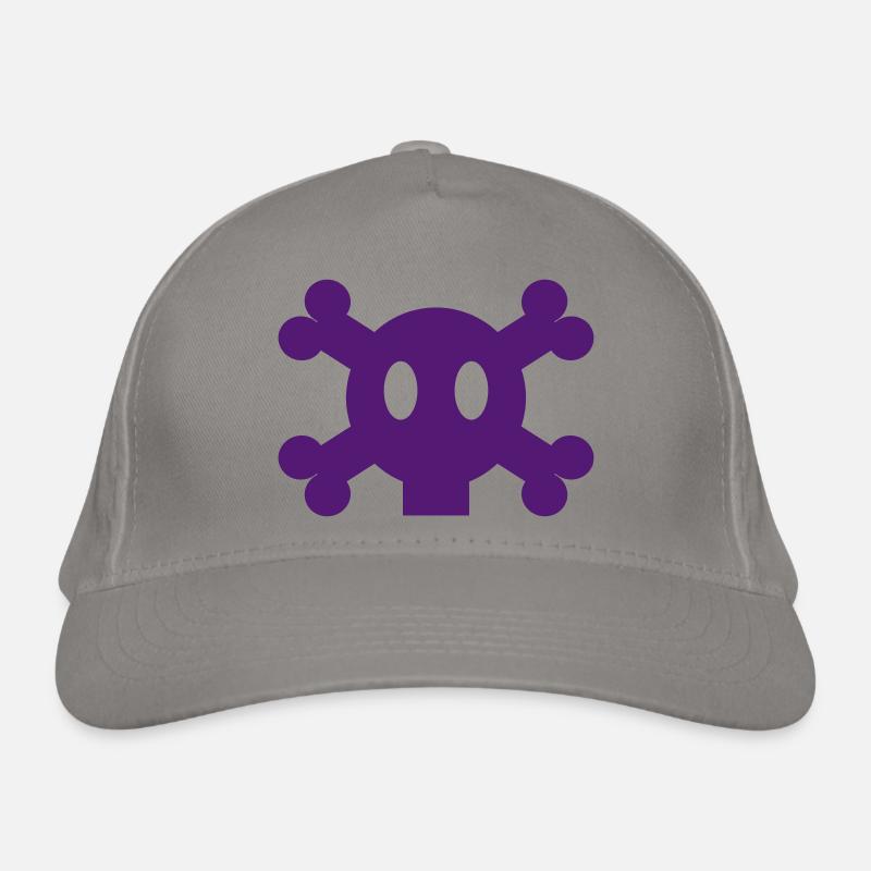 skull and bones Organic Baseball Cap