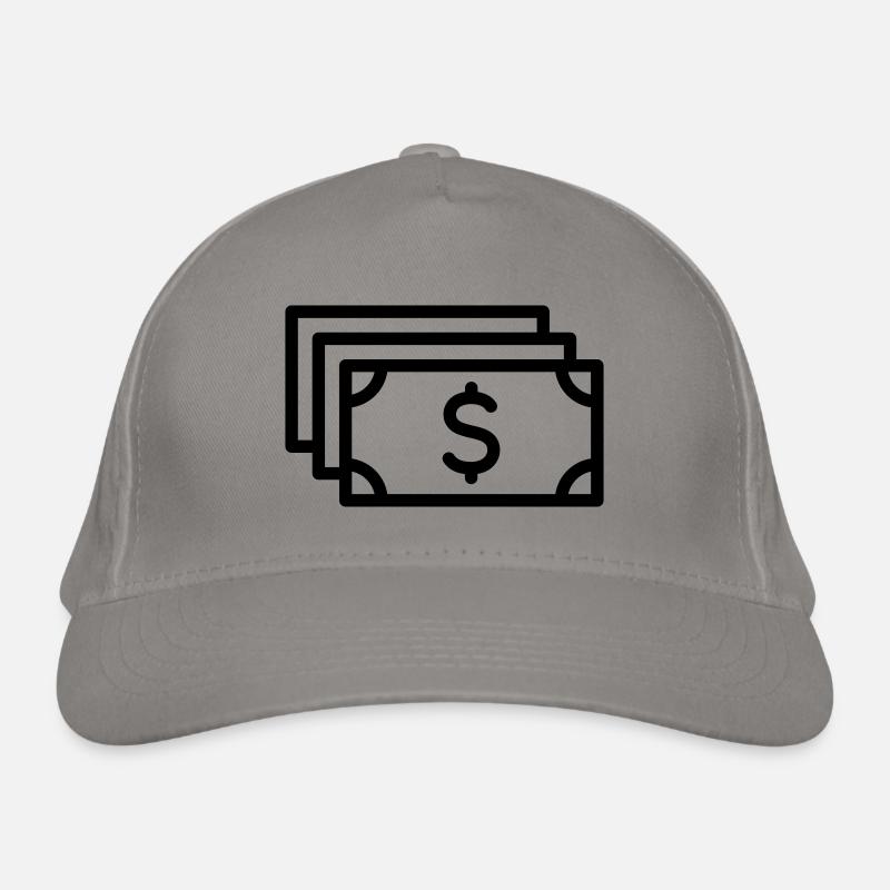Dollar, Geld Symbol, Bargeld, Dollarschein Bio-Baseballkappe