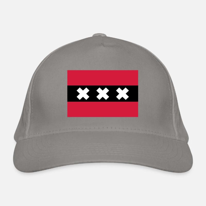 Drapeau Amsterdam Casquette classique bio